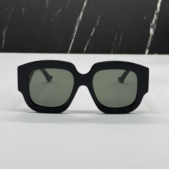 NEW GUCCI GG1546S 001 BLACK WOMEN SUNGLASSES GUCCI - Picture 3 of 10